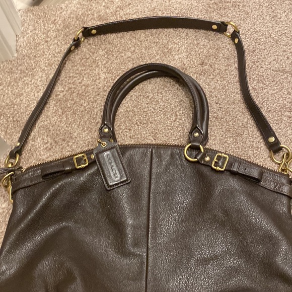 Brown Coach Bag like new - Picture 10 of 13